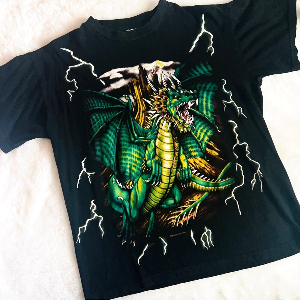 rare vintage american thunder tshirt